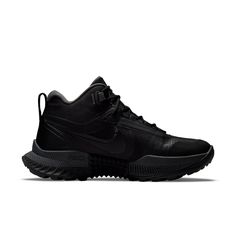 Nike React SFB Carbon Mid 'Black Anthracite' CK9951-001 Nike Black Outdoor Sneakers, Nike Black Trail Running Sneakers, Marathon Running Shoes, Tactical Boots, Nike React, Carbon Black, Athletic Performance, Long Haul, Running Shoes Sneakers