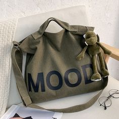 Shipping: Worldwide Express Shipping AvailableDelivery time: 7-15Days Fast ShippingReturns: Fast refund, 100% Money Back Guarantee.Brand Name: FXZLLQHandbags Type: TotesTypes of bags: Handbags & Crossbody bagsMain Material: CanvasLining Material: PolyesterShape: Casual TotePlace Of Origin: HE BEI  ProvinceOrigin: Mainland ChinaHardness: SoftPattern Type: SolidInterior: Interior Slot PocketInterior: Cell Phone PocketInterior: Interior Zipper PocketInterior: Interior CompartmentInterior: Computer Mode Prints, Printed Canvas Tote Bag, Beg Tangan, Canvas Messenger Bag, Vintage Canvas, Casual Tote, Shoulder Messenger Bag, Canvas Shoulder Bag, Womens Crossbody Bag