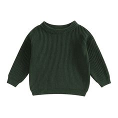 PRICES MAY VARY. Material is knitted,and fabric is breathable and sweat-absorbent,and feeling is soft and comfortable This toddler sweater is o-neck,solid color,long sleeve,new adorable autumn winter sweater for baby girl,best gift for your baby This baby sweater is pretty and fashionable,can make your little girl more cute and get more compliments;and this baby girl sweater is casual and loose,easy to put on and take off;and it would be best birthday gift,halloween gift,thanksgiving gift,and ch Winter Warm Outfits, Summer Outfit Accessories, Tops Amazon, Boys Knit Sweaters, Toddler Boy Sweater, Baby Girl Sweater, Neutral Sweaters, Toddler Sweater