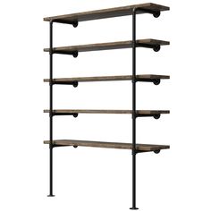 PRICES MAY VARY. The package only include iron part,Wood planks are not include; Size: Multiple short pipe freely connected, Total Tall 84.64", 14.7" in between each tier, deep 14"; If you love to DIY the pipe shelf,Then our shelf is your perfect choice,This shelves system can be standing from floors also can be hung from ceilings. The shelf is up to five layers, but you can reduce the number of layers according to your needs Easy "do it yourself" project for your home or office. Each purchase w Shelves Iron Pipe, Pipe Shelf Diy, Black Iron Pipe Pantry Shelves, Shelves With Black Iron Pipe, Metal Pipe Shelves The Home Depot, Wood And Metal Bookcase, Shelves System, Party Trailer, Shelves Bookshelves