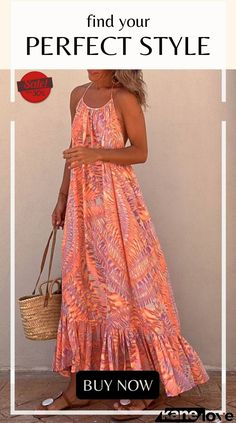 Sunita Ethnic Print A-line Halter Tassel Vacation Maxi Dress Bohemian A-line Maxi Dress For Beach Season, Bohemian Multicolor A-line Sundress, Bohemian A-line Printed Sundress, Bohemian A-line Beach Maxi Dress, Multicolor A-line Maxi Dress For Beach, Vibrant Print A-line Beach Dress, Bohemian A-line Maxi Dress For Summer, A-line Beach Dress With Vibrant Print, Orange A-line Vacation Dress