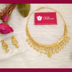 24 carat gold plated delicate Kuwaiti necklace set with earrings. A best replica of original gold sets. 100% real look. Perfect for any occasion. More variety on our shop. For any enquiries feel free to contact us. Please provide detailed address with contact number when order is placed as it is required on shipping label. Gold Bride Jewelry Set, Festive Gold Jewelry Sets For Anniversary, Traditional Gold Plated Jewelry Sets For Anniversary, Gold Set Designs Jewelry Unique, Gold Kundan Necklace In 22k As A Gift, Gold Plated Jewelry Sets For Formal Diwali Event, Formal Gold Plated Jewelry Sets For Diwali, Gold Plated Hallmarked Jewelry Sets For Celebration, Gold Plated Jewelry Sets For Formal Diwali Occasions