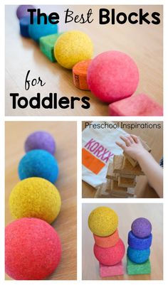 the best blocks for toddlers to play with are made out of felt and colored sand