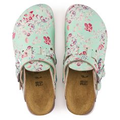 Spring Outdoor Clogs With Cushioned Footbed, Birkenstock Mules, Birkenstock Styles, Birkenstock Women, Comfort Shoes Women, Birkenstock Sandals, Leather Ballet Flats, Birkenstock Shoes, Womens Clogs