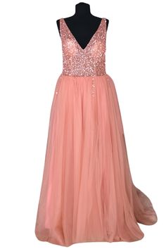 Grace in Every Step: A-Line floor-length Pink Evening Dress with Sparkling Beads & Sequins Other: Applicable Gender: Female Applicable Age: Adult Brand Name: NoEnName_Null Product ID: CJNSHLWH00076 Note: All sizes are smaller than regular European and American sizes. Choose the larger size if your size is between two sizes. Please allow 2-3cm differences due to manual measurement. *CM to INCH converter *Disclaimer: Actual colors may vary. This is due to computer monitors displaying colors differ Pink Embellished V-neck Evening Dress, Pink V-neck Embellished Evening Dress, Pink V-neck Gown With Sequins, Pink Sequined V-neck Gown, Pink Embellished Evening Dress With Fitted Bodice, Pink Embellished V-neck Gown, Pink Sequined Gown For Debutante Ball, Pink Embellished Gown With Fitted Bodice, Pink Embellished Gown With Sweetheart Neckline