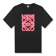 Neon Black, T Shorts, Pink T Shirt, Pink Tshirt, Black Tee, Showroom, Neon, T Shirts For Women, Women's Top