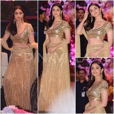 Alia Bhatt Lehenga, Alia Bhatt Style, Indian Wedding Deco, Ambani Wedding, Indian Bridal Look, Indian Designer Suits, Yay Or Nay, Royal Clothing, Indian Party Wear