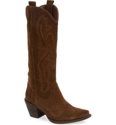 Jeffrey Campbell Rancher Knee High Western Boot (Women) | Nordstrom