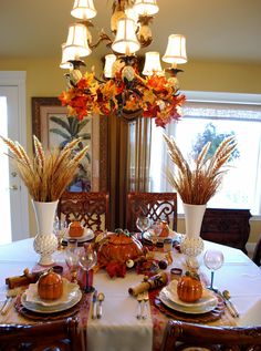 19 Totally Easy & Inexpensive DIY Thanksgiving Decorations | Table ...