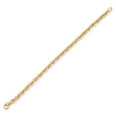 The Sienna Chain Bracelet is our bold take on and oval link chain. Featuring circular interlocking links made from hollow 14k gold, this bracelet elevates your look without weighing you down.Need a necklace to match? Complete your collection with The Sienna Chain Necklace. 14k Gold Cable Chain Bracelet, Classic Link Chain Bracelet With Cable Chain, Classic Link Cable Chain Bracelet, Classic Cable Link Chain Bracelet, Timeless Gold Link Bracelet With Lobster Clasp, Timeless Oval Link Gold Bracelet With Lobster Clasp, Classic Link Chain Bracelet With Rolo Chain, Classic Chain Bracelet With Rolo Chain, Classic Rolo Chain Bracelet