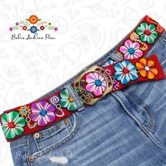 Discover the exquisite craftsmanship of Peruvian artisans with our handmade embroidery belts. ▪️Artisan Craftsmanship: Each belt is handcrafted by skilled Peruvian artisans, ensuring exceptional quality and attention to detail. ▪️Premium Materials: Made from high-quality sheep wool, these belts are both durable and comfortable. ▪️Unique Designs: Every belt features intricate embroidery with traditional Peruvian patterns, showcasing the rich cultural heritage of the Andes. ▪️Versatile Style: Perfect for adding a touch of bohemian flair to any outfit, these belts are versatile enough to be worn with jeans, dresses, or skirts. Specifications: Material: Sheep Wool/Acrylic Width: Approximately 2 inches (5 cm) Length: Varies (please check individual product listings for specific measurements) Or Adjustable Artisan Multicolor Belt, Handmade Artisan Belts For Gifts, Handmade Artisan Belt As Gift, Artisan Multicolor Fabric Belt, Handmade Bohemian Belts As Gift, Traditional Handmade Multicolor Belts, Handmade Multicolor Belt For Festivals, Multicolor Bohemian Belt For Festivals, Handmade Multicolor Belts For Festival