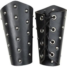 Adventurers of all sorts can benefit by wearing the Studded Wrist Bracers. Easy to add to almost any medieval, Renaissance, or fantasy outfit, these leather wrist bracers are versatile armour pieces with just the right amount of detail. Handcrafted from high quality leather, these wrist bracers are available in a wide variety of colors and each is embellished throughout with domed rivets in your choice of steel, brass, or antique brass. Perfect for adding a warrior vibe to any outfit, the leathe Punk Leather Bracelet For Festivals, Gothic Leather Bracelet For Festivals, Black Leather Bracelet For Festivals, Black Leather Festival Bracelet, Edgy Leather Bracelet For Festivals, Bracelets Steampunk, Leather Conditioner Diy, Diy Conditioner, Medieval Collectibles