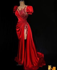 Cheap Evening Gowns, Custom Made Prom Dress, Modest Evening Dress, Beaded Prom Dress, Red Evening Dress, Mermaid Evening Dresses, Fantasy Gowns, Lace Evening Dresses, Red Prom Dress