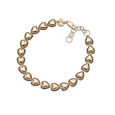 Jennifer Zeuner Jewelry Ama Bracelet gold vermeil Elegant Heart-shaped Jewelry With Gold Beads, Gold Beaded Bracelets With Heart Charm, Elegant Rose Gold Heart Beaded Bracelets, Everyday Gold Heart Beaded Bracelet, Gold Heart Beads Bracelet, Elegant Yellow Gold Bracelet With Heart Beads, Gold Charm Bracelet With Heart Beads For Valentine's Day, Gold Heart Beads Bracelet For Valentine's Day, Yellow Gold Bracelets With Heart Beads