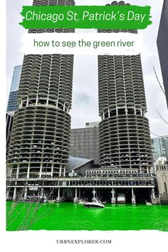 chicago st patrick's day how to see the green river