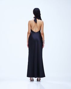 Slip into seduction with this black maxi dress 🖤 Made from luxurious satin charmeuse fabric, this piece is complete with a bias cut and a cowl neck for a look that gives off a chic and mysterious vibe that will have everyone hooked 😌 Chic Cowl Back Maxi Dress For Night Out, Chic Black Slip Dress With Bias Cut, Sleek Satin Maxi Slip Dress, Chic Maxi Dress With Cowl Back For Party, Maxi Length Satin Finish Slip Dress For Night Out, Satin Finish Maxi Length Slip Dress For Night Out, Satin Finish Maxi Slip Dress For Night Out, Maxi Length Satin Slip Dress For Night Out, Glamorous Bias Cut Maxi Length Slip Dress