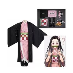 Anime Kamado Nezuko Costume Demon Slayer:Kimetsu No Yaiba Cosplay Costume Medium. Nezuko Costume, Medela Pump In Style, Nezuko Cosplay, Twilight Book, Girl Scout Leader, Kimono Coat, Blue Two Piece, Anime Accessories, Native American Fashion