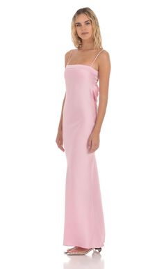 Light Pink Silk Dress, Blush Pink Long Dress, Light Pink Formal Dress, Pink Maxi Dresses, Baby Pink Prom Dresses, Baby Pink Bridesmaids Dresses, Light Pink Formal Dresses, Blush Dress Long, Champagne Formal Dresses