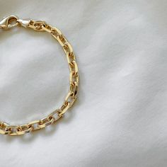 Chunky chain bracelet that goes with any outfit. Perfect to wear alone or stack with other bracelets. 14k Gold Filled Chain length: 7” inches Width: 5.9mm Lobster clasp closure Hypoallergenic Water resistant & tarnish free Nickel & lead free Everyday Cuban Link Chain Bracelet, Gold Chunky Chain Link Bracelet, Timeless Chain Link Bracelet With Lobster Clasp, Timeless Gold Chunky Chain Bracelet, Elegant Chunky Cuban Link Chain Bracelet, Timeless Gold Bracelet With Chunky Chain, Elegant Everyday Cuban Link Bracelet With Chunky Chain, Modern Tarnish-resistant Gold Chain Link Bracelet, Modern Tarnish-resistant Chain Link Gold Bracelet