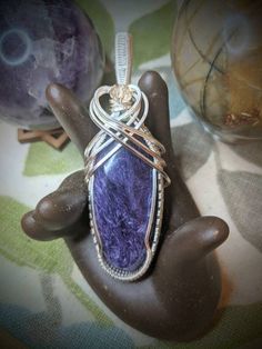 Check out this item in my Etsy shop https://www.etsy.com/listing/1076131014/charoite-large-pendant-with-sparkling Full Weave, Tarnished Silver, Sparkling Crystal, Blood Pressure, Crystal Beads, Aura, Jewelry Necklace Pendant, Gemstone Rings, Chain Necklace