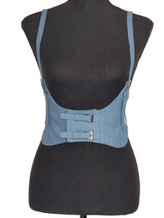 Elevate your style with this versatile PU Leather Suspender Corset Belt, designed to add dimension and flair to any outfit. Key Features: Fashionable Design: Features a faux leather corset-style design with adjustable shoulder straps for a custom fit. Two Closure Styles: Choose between Velcro closure in the front or hook buckle closure in the back for convenience and style. Decorative Details: Buckles and straps add a trendy touch, enhancing the corset's bold aesthetic. Durable Materials: Made f Denim Corset Belt, Corset Harness, Closure Styles, Denim Diy Clothes, Custom Leather Belts, Belt Skirt, Harness Belt, Corset Design, Bold Aesthetic