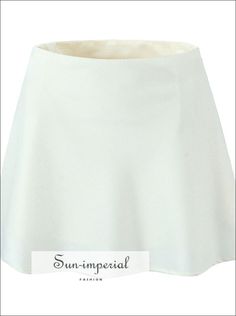 Women’s Beige Low Waist Satin A-line Mini Skirt A-Line Sun-Imperial United States Elegant Summer Skort In Solid Color, Fitted A-line Mini Skirt, Fitted A-line Skort For Spring, Summer A-line Skort, Fitted Skort With Flared Skirt In Solid Color, Fitted A-line Skort, Elegant A-line Mini Skirt Solid Color, Spring Party A-line Skort, Elegant Fitted A-line Skort