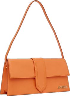 Orange Luxury Bag, Orange Designer Bag, Jacquemus Orange, Jacquemus Bags, Coco Quinn, Orange Purse, Orange Handbag, Jacquemus Bag, Face Patches