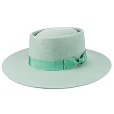 stylish kayo boater hat in mint green Green Wide Brim Fedora For Spring, Green Fedora With Curved Brim For Spring, Green Hat Bands For Kentucky Derby, Green Short Brim Fedora For Spring, Summer Green Felt Hat With Curved Brim, Green Felt Hat With Curved Brim For Summer, Green Summer Felt Hat With Curved Brim, Green Short Brim Felt Hat For Summer, Summer Green Felt Hat With Short Brim