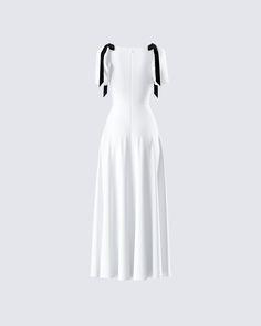 Be the girl of their dreams in this white maxi dress 😙 Made from crepe fabric and complete with velvet bows at the shoulders and puff sleeves, this look will have you looking like a walking fairytale 🤍 Velvet Bows, Black Off Shoulder, White Maxi Dress, White Jersey, White Maxi, Velvet Bow, White Maxi Dresses, Crepe Fabric, White Mini Dress