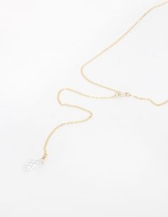 If you're looking for a delicate necklace to complement your open back bridal gown, then this is just perfect for your big day! It is entirely made of a light weight chain (Sterling Silver, Gold Filled or Rose Gold Filled), which is the go to even if you have sensitive skin. The front of the necklace has a tiny Swarovski crystal just to add a bit of spark. The back drops down and ends with a multi faceted Swarovski teardrop. This necklace is simple, but yet so elegant and it's so comfy you won't Delicate Single Strand Bridal Necklace, Delicate Long Drop Backdrop Necklace, Delicate Drop Backdrop Necklace With Adjustable Chain, Delicate Long Drop Necklace, Delicate Adjustable White Drop Necklace, Delicate Adjustable Drop Necklace, Delicate White Adjustable Drop Necklace, Delicate White Crystal Necklace With Delicate Chain, White Delicate Drop Necklace With Delicate Chain