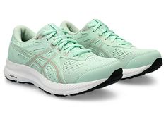 Women's GEL-CONTEND 8 | Mint Tint/Champagne | Running Shoes | ASICS Running Shoes Asics, Neutral Cushions, Shoes Asics, Asics Running Shoes, Improve Flexibility, Women's Running Shoes, Running Shoe, Womens Running Shoes, Running Women