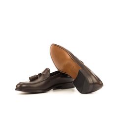 Wachiwi Loafers - Q by QS Slip-on Tassel Loafers With Leather Sole For Galas, Office Wingtip Slip-ons With Leather Sole, Brown Tassel Loafers For Galas, Goodyear Welted Slip-on Tassel Loafers With Round Toe, Formal Tassel Loafers With Textured Sole, Galas Slip-on Tassel Loafers With Leather Sole, Brown Slip-on Tassel Loafers For Galas, Elegant Brown Slip-ons With Textured Sole, Classic Brown Wingtip Slip-ons