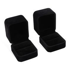 PRICES MAY VARY. Plant Velvet Material:The jewelry box is made of high quality plant velvet, more soft to protect your jewelry Size: outer size 2.2x1.9x1.6inch inner size:2x1.8x0.7inch Practical: It can hold 1 pair of earring or 1 ring Great for special occasions like Proposal,Engagement, Weddings, Birthday, and Anniversary... etc. Package include: 2 pcs of jewelry box,(Jewelry Not Included) Feature: 
Size 2.2x1.9x1.6inch 
Color: Black 
Weight:30g/PC 
Style: Classic design 
Practical: It can hol Box Necklace, Velvet Jewelry, Couple Ring, Discount Promotion, Stil Elegant, Necklace Display, Classic Earrings, Proposal Engagement, Necklace Box