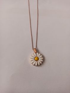 Color: silver , gold Chain: .45 cm Pendant size: 1.8cm / 1.8cm Material: 925 Sterling Silver 925 sterling small daisy necklace will look very elegant on your neck. We can open it and write any name, word or word you want into it. 925 sterling tiny daisy pendant provides a very elegant and nice look on your neck It will enchant you with its elegance. It provides very comfortable use in your daily life. It can be a great gift to your loved ones. birthdays, anniversaries, Valentine's day or even Ch White Flower Shaped Necklace With Adjustable Chain, Dainty White Round Flower Necklace, Dainty White Flower Pendant Necklace, Dainty White Necklace For Best Friend Gift, White Dainty Flower Pendant Necklace, Dainty White Jewelry As Gift For Mom, Cute Daisy-shaped Jewelry With Flower Charm, Dainty White Birth Flower Necklace, Cute Daisy Shaped Jewelry With Flower Charm