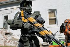 Halo Costume for a 12-Year Old Boy Completely Scratchbuilt! Halo 4, Costume Works, Toddler Costumes, Kids Costumes