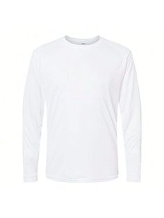 3.5 oz./yd, 100% microfiber performance polyester. Heather Grey is 4.7 oz. Paragon Plus moisture management properties. Anti-microbial & wrinkle resistant finish. Raglan shoulder and inset sleeves. UPF 50+ protection. Side seams. Tear away label.Long Islander Performance Long Sleeve T-Shirt (White) White    Fabric   Non-Stretch  Men Clothing, size features are:Bust: ,Length: ,Sleeve Length: White Technical T-shirt With Moisture-wicking, White Technical Moisture-wicking T-shirt, Functional White T-shirt For Sports Events, White Moisture-wicking Long Sleeve T-shirt, White Long Sleeve Moisture-wicking T-shirt, White Fabric, White White, White Fabrics, Men Clothing