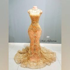 Luxury Lace Gown For Prom, Lace Gown With Intricate Embroidery For Gala, Lace Evening Dress With Intricate Embroidery For Gala, Lace Mermaid Hem Evening Gown, Lace Gown With Sweep Train And Mermaid Hem, Lace Evening Dress With Mermaid Hem For Gala, Lace Mermaid Hem Evening Dress For Gala, Elegant Lace Mermaid Dress For Gala, Luxury Lace Sleeveless Evening Dress