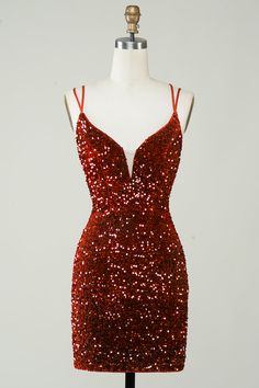 Fabric : Sequins. The fabric is comfortable for skin.   Package Contents : : 1x Women Dress.   Occasion : Whether you are dressing it for a wedding party, prom, evening party or any other occasions, this sophisticated dress will be your lovely partner. Red Hoco Dress Short, Red Hoco Dresses, Homecoming Inspo, Red Homecoming Dress, Hoco Inspo, Hoco Dresses Red, Bodycon Dress Homecoming, Homecoming Ideas, Belly Shirts