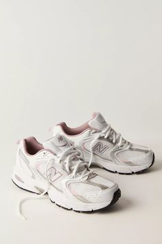 New Balance 530 Sneakers | Free People New Balance 530 Trainers, Running Design, Pink Fits, Low Boots, New Balance Shoes, Sleek Fashion, Sneaker Collection, Cute Fits, Sneaker Shopping