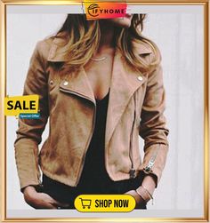 Women Ladies Long Sleeve Waterfall Cardigan Blazer Coat Open Front Suede Jacket Zip Up Biker Casual Tops Clothes Trendy Fall Outerwear In Solid Color, Trendy Solid Fall Outerwear, Trendy Solid Color Fall Outerwear, Casual Biker Jacket For Fall, Trendy Everyday Outerwear With Zipper Closure, Everyday Fall Outerwear In Solid Color, Spring Outerwear With Zipper Closure, Spring Outerwear With Zipper Closure For Everyday, Spring Everyday Outerwear With Zipper Closure