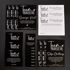 black and white wedding stationery with matching envelopes