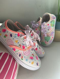 Get ready for these fantastic and original hand-painted sneakers. You can choose any design you want. They are made of canvas with a rubber sole, available with either laces or Velcro closure. Suitable for both kids and adults. You can also choose your favorite colors. Send me a message, and we'll optimize the details of your order to ensure you get the sneakers you love the most. Cute Lace-up Canvas Shoes With White Sole, Cute Low-top Canvas Shoes With White Sole, Summer School Lace-up Canvas Shoes, Lace-up Canvas Shoes For School In Spring, Spring Lace-up Canvas Shoes For School, Spring Canvas Lace-up Shoes For School, Cute Low-top Cotton Canvas Shoes, Cute Cotton Low-top Canvas Shoes, Cute Low-top Canvas Shoes