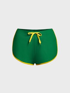 Bottoms With Built-in Shorts For Vacation Leisure, Casual Vacation Swimming Shorts, Casual Shorts For Swimming On Vacation, Casual Vacation Shorts For Swimming, Casual Vacation Shorts For Leisure, Casual Vacation Leisure Shorts, Green Swim Shorts For Vacation, Green Swimming Shorts For Vacation, Green Athletic Shorts For Beach Season Vacation