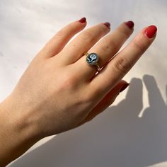 A nod to jewelry from times past, these limited edition cameo rings feature a delicate Forget Me Not flower design and were intentionally created to be worn with sentimentality and remembrance for a special person or time in your life. My grandma always wore a cameo so they have a sentimental place in my heart. Our forget me not cameos are hand carved in Italy in small batches. Each one varies slightly which makes them even more special. Limited quantities available. Cannot be resized after purc Cameo Rings, Forget Me Not Flower, Cameo Ring, Vintage Cameo, Original Jewelry, Blue Agate, Forget Me Not, Perfect Ring, Special Person