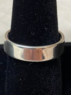 Sterling Silver Band Ring Size 11. This ring is plain but simply perfect for every day. This string can be sized up or down 2 Sizes for $20.   The ring is a 1/4" wide.   Thank you for checking at our store please let us know if you have any questions.  7/18/24 inv    Exported By ExportYourStore :) SKU:onlyshopifymr1107196504* Sterling Engagement Rings, Chrome Hearts Ring, Simple Band, Classic Wedding Rings, Bridesmaid Gifts Jewelry, Silver Bead Necklace, Sterling Silver Rings Bands, Luxury Diamonds, Handmade Rings