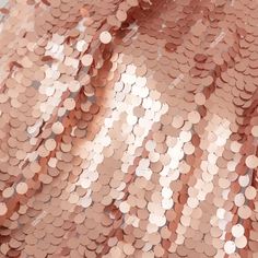 matte rose gold large sequin luxury glitter fabric Luxury Pink Sequin Fabric, Luxury Stretch Sequin Fabric For Party, Luxury Elegant Holiday Sequin Fabric, Sequin Texture, Rose Gold Fabric, Gold Sequin Fabric, Sequin Pink, Iridescent Fabric, Fabric Feathers