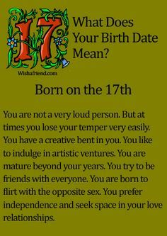 a birthday card with the words, what does your birth date mean? born on the 27