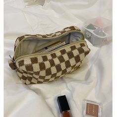 Checkerboard Storage Bag Pouch Basic Retro Check Patterns Pencil Bag Pen Case for Travel Stationery Office School Feature: Inspiration: Checkerboard. Material: Fabric. Size: 19cm*7.5cm*9.5cm. Weight: 55g. Function: Pen bag / Gift / School. [23y 8m 15d] Rectangular Cosmetic Bag For Back To School, Casual Portable Rectangular Pencil Case, Trendy Rectangular Pencil Case With Pen Slots, Trendy School Pencil Case With Zipper, Trendy School Pouch With Pen Holders, Portable Casual Pouch Pencil Case, Casual Portable Pouch Pencil Case, Trendy Portable Pencil Case For Study, Portable Beige Pencil Case For Daily Use