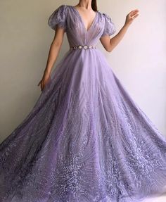 Dreamy Purple TMD Gown – Teuta Matoshi Lavender Ball Gown With Fitted Bodice, Lavender Ball Gown For Party, Purple Floor-length Dress For Banquet, Lavender Evening Dress For Prom Party, Lavender Tulle Party Gown, Lavender Tulle Gown For Party, Lavender Tulle Evening Dress For Party, Lavender Gown For Prom Party, Lavender Gown For Prom Season Party