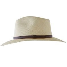 This natural color hand-woven Classic Western straw Panama hat has a medium weave giving it a casual, but nice look. Brim: approx 3 3 1/2 inches Sweatband: Cotton Twill, 3cm Crown: approx 3 1/2 to 4 inches Hat Band: Leather. Woven Straw Panama Hat With Flat Brim, Casual Brown Braided Fedora, Casual Woven Straw Hat With Curved Brim, Handwoven Flat Brim Fedora In Toquilla Straw, Handwoven Fedora With Flat Brim In Toquilla Straw, Woven Toquilla Straw Hat With Flat Brim, Handwoven Toquilla Straw Fedora With Flat Brim, Handwoven Natural Fedora With Flat Brim, Natural Handwoven Fedora With Flat Brim